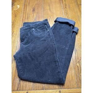 Kut From The Cloth Black Corduroy Pants Catherine‎ Boyfriend Size 8